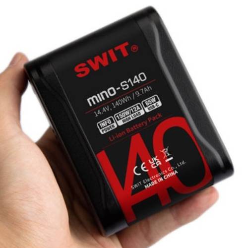 MINO-S140 סוללת ליטיום VLOCK בהספק 140W מבית Swit